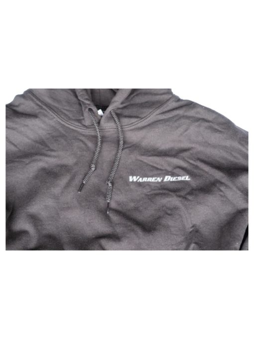Warren Diesel logo hoodie - Image 3